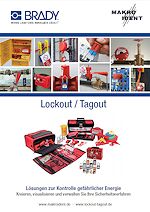 Katalog Lockout Tagout Verriegelungen und Warnkennzeichnung