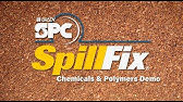SpillFix Granulat - Chemikalien & Polymer Demo